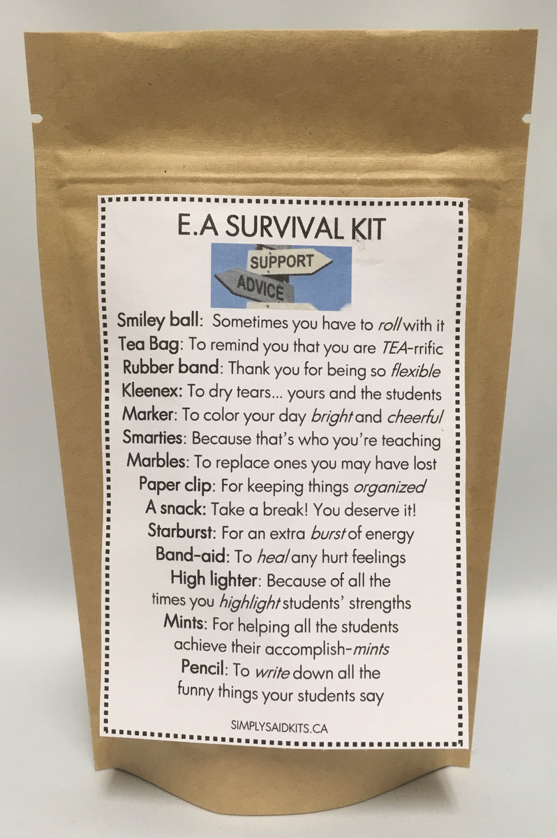 Educational Assistant Survival Kit – SimplySaidKits